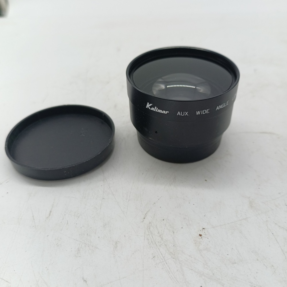 Kalimar Aux Wide Angle Lens for Canon AF35M II Black Camera Accessory gc